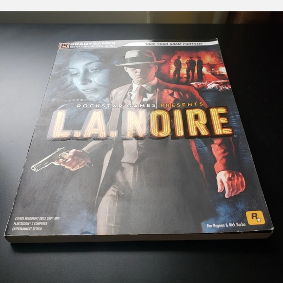 L.A. Noire Xbox 360 With Complete Game Guide Bradygames - Picture 6 of 9